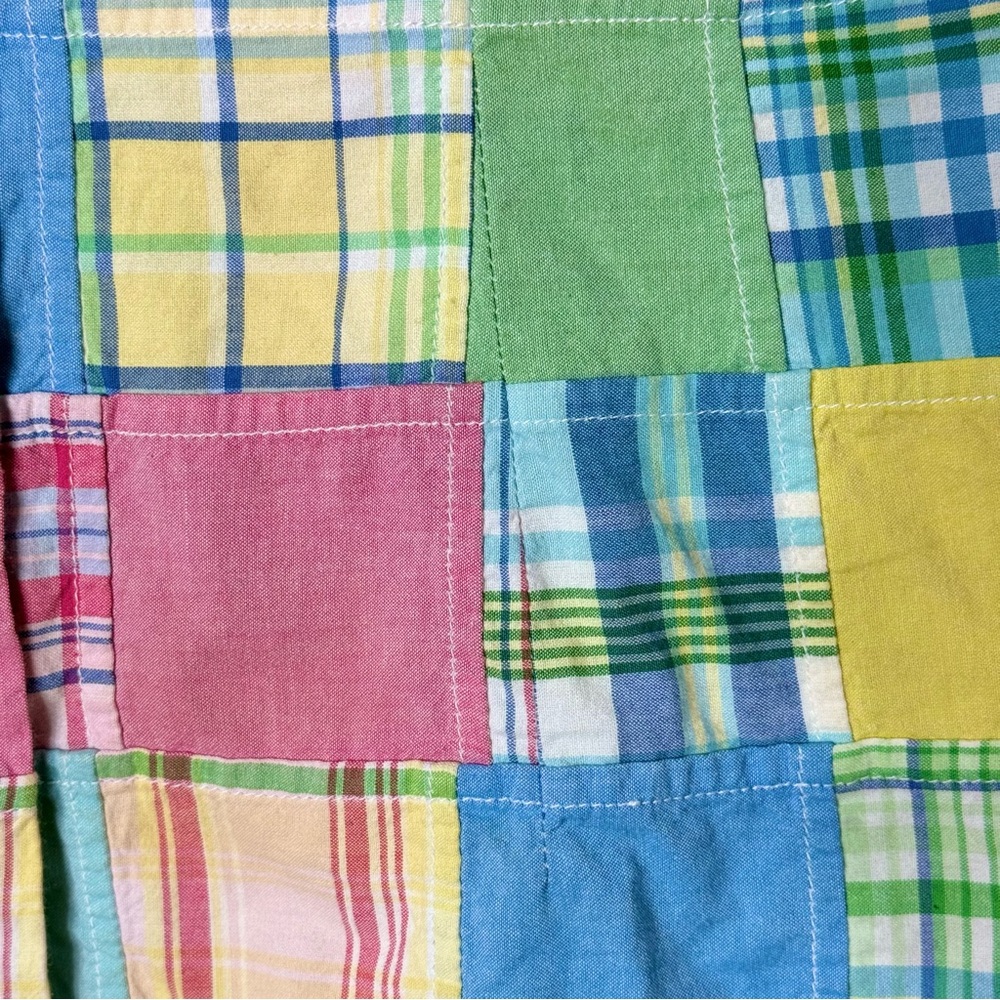 Brooks Brothers Patchwork Madras Button‎ Down Shi… - image 8